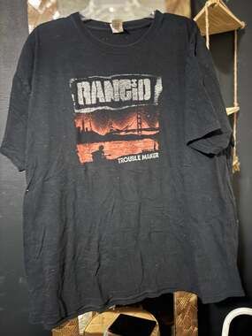 Rancid Trouble Maker 2017 Tour Band T-Shirt